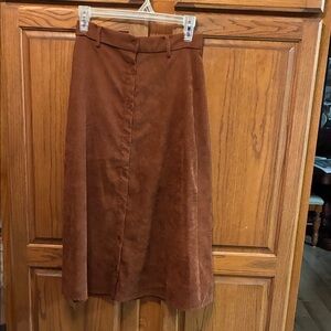 SHEIN A-Line Brown Skirt jr size S